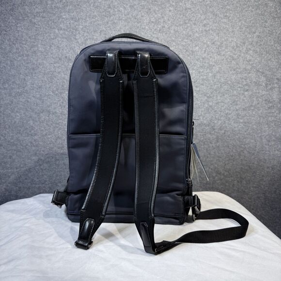 Cole Haan Grand Series Backpack Nylon Leather Ombre Blue Style F11334 $248 NEW - Picture 4 of 16